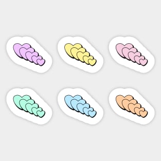 Hearts Stickers Pack Sticker